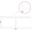 Vejo kraštas 20 m x 30 cm Galvanizuotas plienas Sidabrinė