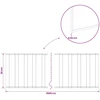 Vejo kraštas 20 m x 30 cm Galvanizuotas plienas Sidabrinė
