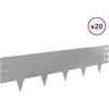 Vejo kraštas 20 vnt. 100 x 25 cm Galvanizuotas plienas