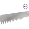 Vejo kraštas 20 vnt. 103 x 25 cm Stainless Steel Sidabrinė