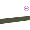 Vejo kraštas 30 pcs 100 x 15 cm Plienas Alyvuogių žalia