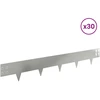 Vejo kraštas 30 pcs 100 x 15 cm Plienas Sidabrinė