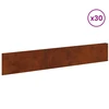 Vejo kraštas 30 pcs 100 x 18 cm Plienas Rūdijanti