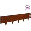 Vejo kraštas 30 pcs 100 x 25 cm Plienas Rūdijanti