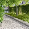 Vejo kraštas 30 pcs 100 x 30 cm Plienas Sidabrinė