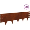 Vejo kraštas 30 pcs 100 x 30 cm Plienas Rūdijanti