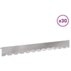 Vejo kraštas 30 pcs 102 x 10 x 4 cm Plienas Sidabrinė