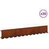 Vejo kraštas 30 pcs 102 x 15 x 4 cm Plienas Rūdijanti