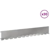 Vejo kraštas 30 pcs 102 x 15 x 4 cm Plienas Sidabrinė