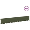 Vejo kraštas 30 pcs 102 x 15 x 4 cm Plienas Alyvuogių žalia