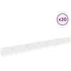 Vejo kraštas 30 pcs 103 x 10 cm Plienas Balta
