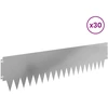 Vejo kraštas 30 pcs 103 x 25 cm metalas Sidabrinė
