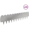 Vejo kraštas 30 pcs 103 x 25 cm Plienas Sidabrinė