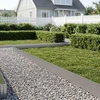 vidaxl Vejo kraštas 5 m x 15 cm Galvanizuotas plienas Sidabrinė