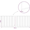 Vejo kraštas 5 m x 15 cm Galvanizuotas plienas Sidabrinė