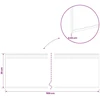 Vejo kraštas 5 m x 20 cm Galvanizuotas plienas Sidabrinė