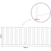 Vejo kraštas 5 m x 20 cm Galvanizuotas plienas Sidabrinė