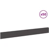 Vejo kraštas 50 pcs 100 x 12 cm Plienas Juoda
