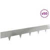 Vejo kraštas 50 pcs 100 x 15 cm Plienas Sidabrinė