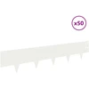 Vejo kraštas 50 pcs 100 x 20 cm Plienas Balta