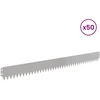 Vejo kraštas 50 pcs 103 x 10 cm Plienas Sidabrinė