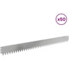 Vejo kraštas 50 pcs 103 x 10 cm Plienas Sidabrinė