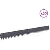 Vejo kraštas 50 pcs 103 x 10 cm Plienas Antracito