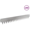 Vejo kraštas 50 pcs 103 x 15 cm metalas Sidabrinė