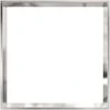 Vejo kraštas 6 pcs Sidabro 50 x 50 x 13 cm Nerūdijantis Plienas