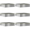 Vejo kraštas 6 vnt. 50 x 50 x 13 cm Galvanizuotas plienas
