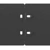 Vejo kraštas 10 pcs 10 x 103 cm Šaltai valcuotas plienas Juoda