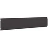 Vejo kraštas 30 pcs 20 x 103 cm Šaltai valcuotas plienas Juoda