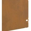 Vejos borteliai 10 pcs Rūdijanti 103 x 0,05 x 22 cm