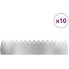 Vejos borteliai 10 pcs Sidabro 103 x 0,05 x 22 cm