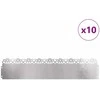 Vejos borteliai 10 pcs Sidabro 103 x 0,05 x 22 cm