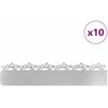 Vejos borteliai 10 pcs Sidabro 103 x 0,05 x 22 cm