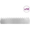 Vejos borteliai 10 pcs Sidabro 103 x 0,05 x 22 cm