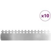 Vejos borteliai 10 pcs Sidabro 103 x 0,05 x 22 cm