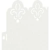 Vejos borteliai 20 pcs 103 x 0,05 x 22 cm Plienas Balta