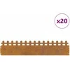 Vejos borteliai 20 pcs Rūdijanti 103 x 0,05 x 22 cm