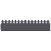 Vejos borteliai 30 pcs Antracitas 103 x 0,05 x 22 cm Plienas