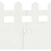 Vejos borteliai 30 pcs 103 x 0,05 x 22 cm Plienas Balta