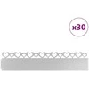 Vejos borteliai 30 pcs Sidabro 103 x 0,05 x 22 cm