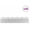 Vejos borteliai 30 pcs Sidabro 103 x 0,05 x 22 cm