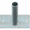 Vėliavos Stiebo Laikiklis Sidabro 13 x 6 x 0,2 cm Plienas
