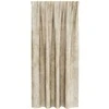 Aksominio tipo užuolaidos 2 pcs Kreminė 175 x 140 cm Aksomas