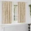 Aksominio tipo užuolaidos 2 pcs Kreminė 175 x 140 cm Aksomas