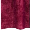 Aksominio tipo užuolaidos 2 pcs Vyno raudonumo 225 x 140 cm