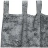 Aksominio tipo užuolaidos 2 pcs Sidabrinė Pilka 260 x 140 cm