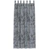 Aksominio tipo užuolaidos 2 pcs Sidabrinė Pilka 260 x 140 cm
